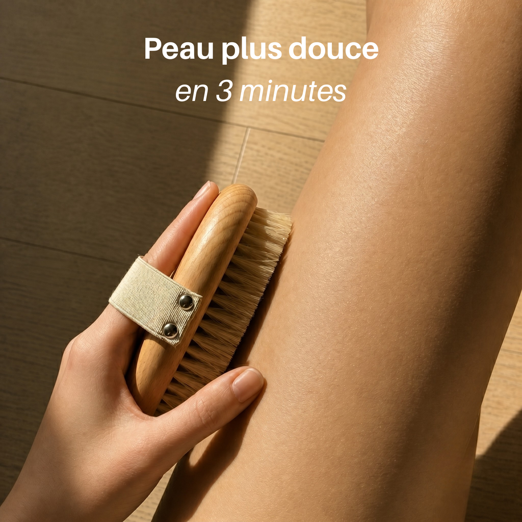 Quelques minutes par jour pour une peau plus douce